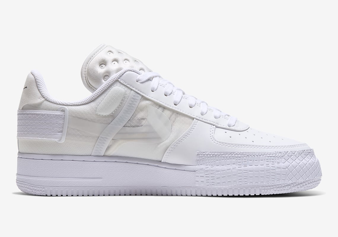 different types of white air forces